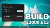 Microsoft ปล่อยอัปเดต Windows 11 Build 22000.613