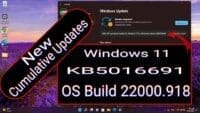 Windows 11 Build 21H2 22000.918 อัปเดตตัวล่าสุด แก้ไขปัญหาเครื่องพิมพ์